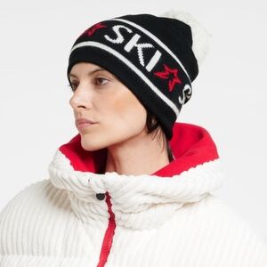 ? Perfect Moment Ski Beanie Perfect Moment Black Ski Beanie Ski Hats & Headwear | Perfect Moment main image 3